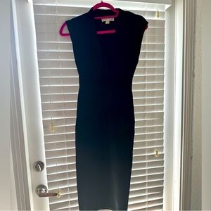 Michael Kors Black Midi Dress